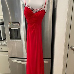 Long Red Prom Dress